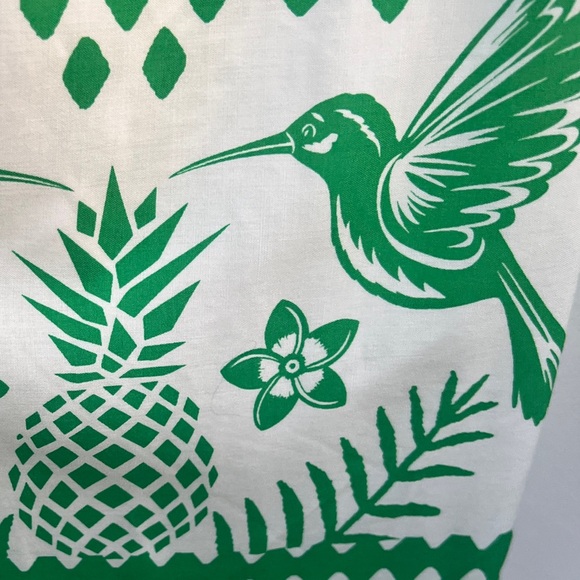 NWT Sunlight Kiss Beautiful Monstera Leaf, Pineapple & Hummingbird Palazzo Pants - Picture 10 of 10